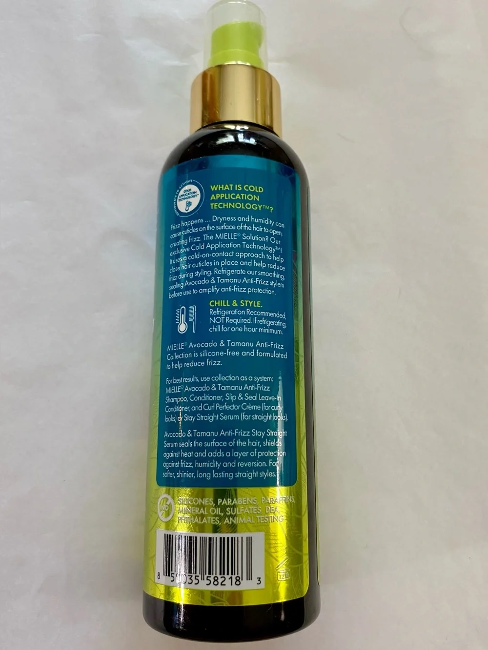 Mielle Avocado & Tamanu Anti-Frizz Stay Straight Serum